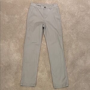 Izod boys khaki dress pants, adjustable waist, size 14 slim